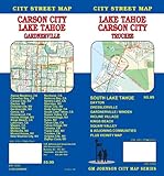 Lake Tahoe / Carson City / Minden CA Street Map