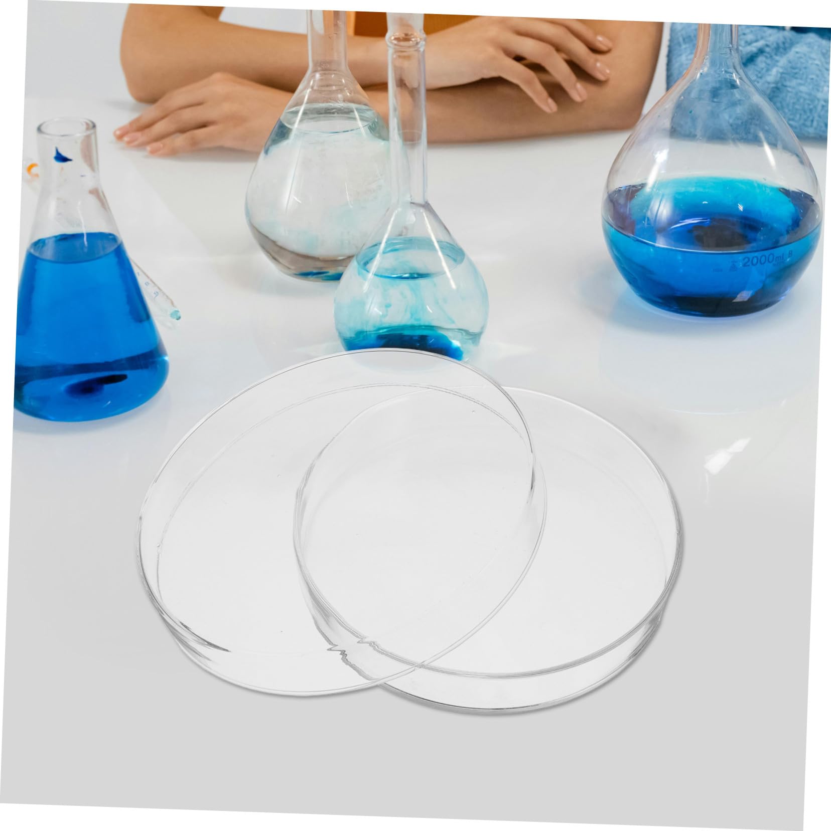 Petrigläser Verdickte Glas Petrischalen Kulturschalen Glas Petrischalen Für Die Biologische Forschung Petrischale Mit Borosilikatgehalt Für Forschung Und