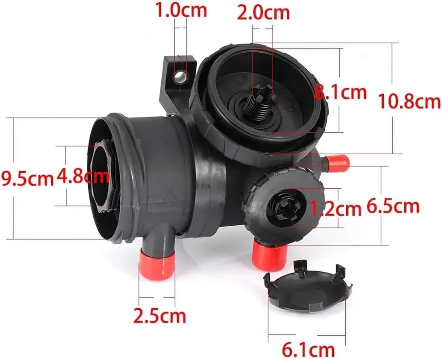3931017950 Separatore Olio-Aria, Serbatoio di Recupero Olio, Filtro in Acciaio Inox per Provent 200 Turbo 4WD, valvola PCV, separatore Olio
