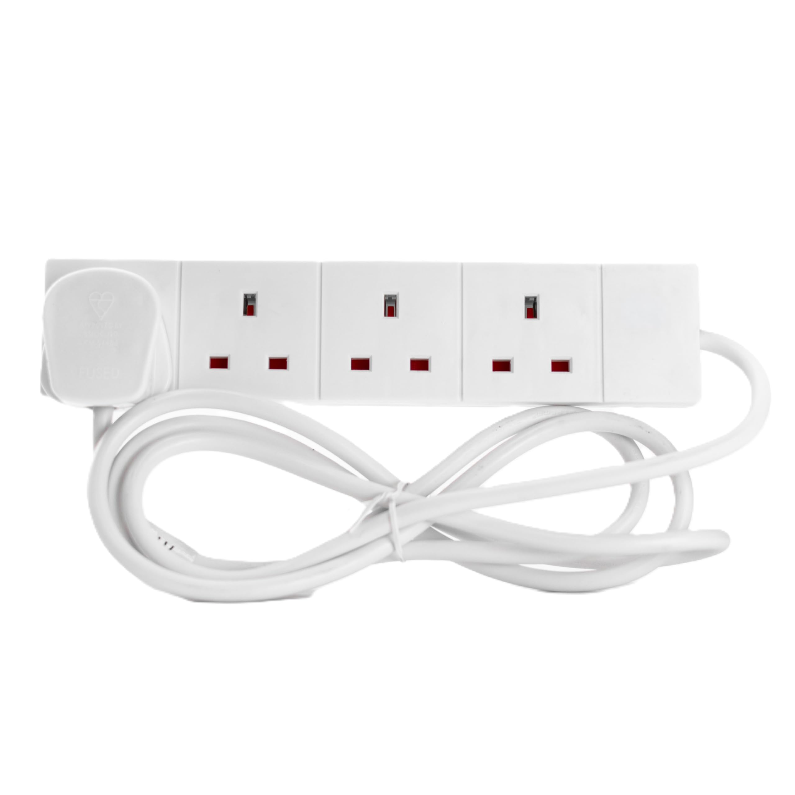 Extension Lead 4 Way Multi Socket - [U363] 5022822172173