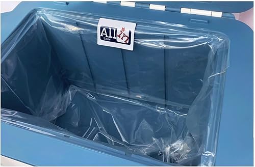 Miniatura 6 de Forro de plástico para enfriador  Forro enfriador desechable  Sin BPA para pesca, camping, barbacoa, carnicería, bebidas, bolsas de hielo para