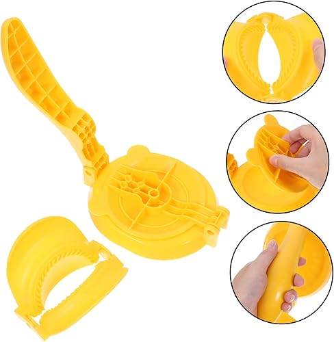 Miniatura 3 de MARMERDO 2 Pcs Dumpling Wrapper Mexican Bread Pierogi Press Dough Cutters Russian Dumpling Maker Dumpling Press Dough Press Pastry Cutter Restaurant