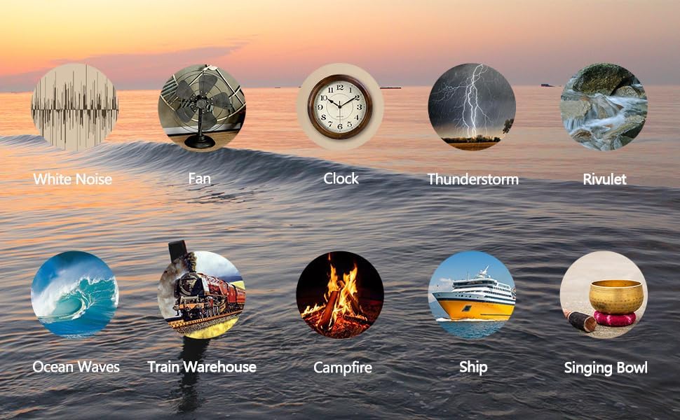 Miniatura 8 de Máquina de sonido para bebés y niños + proyector de luz nocturna con rotación de 360 KS-10, ajuste de brillo y sonido, temporizador de 295.3