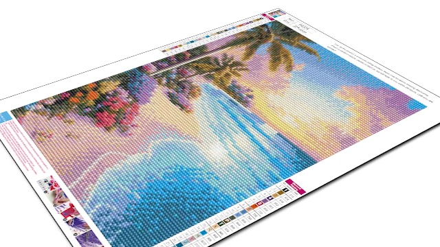 Reofrey DIY Fiore Della Luna Diamond Painting Kit Trapano Completo