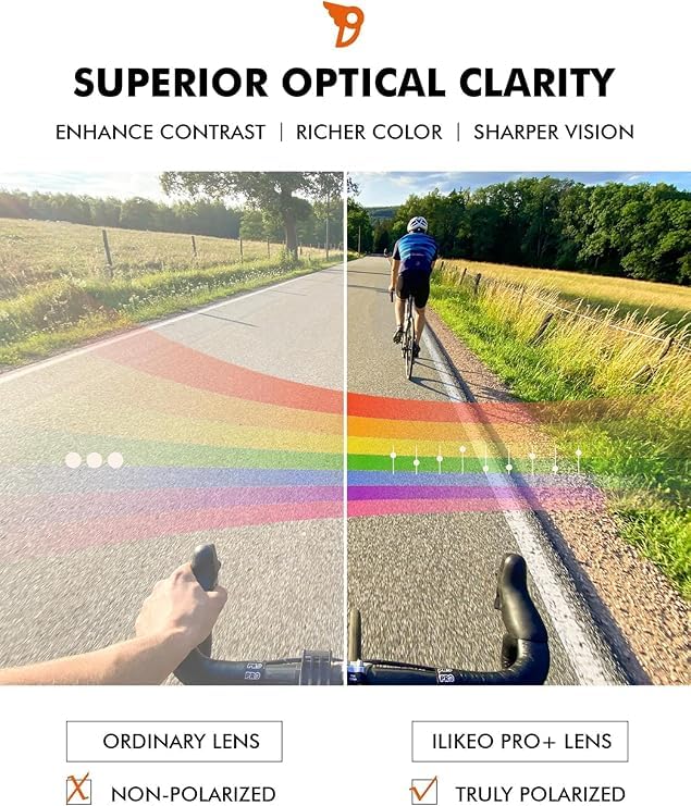 Image of PRO+ Polycarbonate Replacement Lenses Compatible with Ray-Ban Meta Wayfarer RW4006 & Gen 2 RW4012 50mm Sunglasses