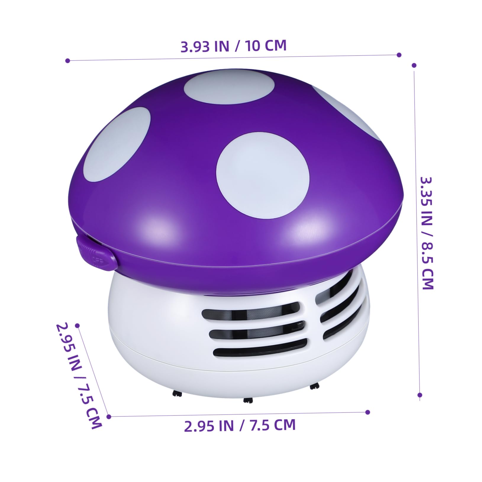 Alipis 2pezzi Mini Aspirapolvere Portatile Per Scrivania Pulizia Efficiente Di Polvere e Briciole Ricaricabile Usb Design Compatto e Silenzioso Per Casa e Ufficio