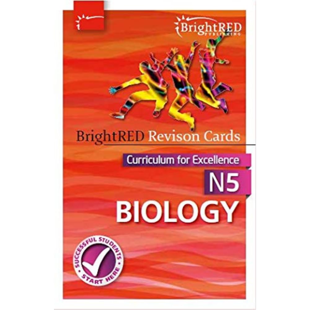 National 5 Biology Revision Cards by Bright Red Publishing (Paperback Book)