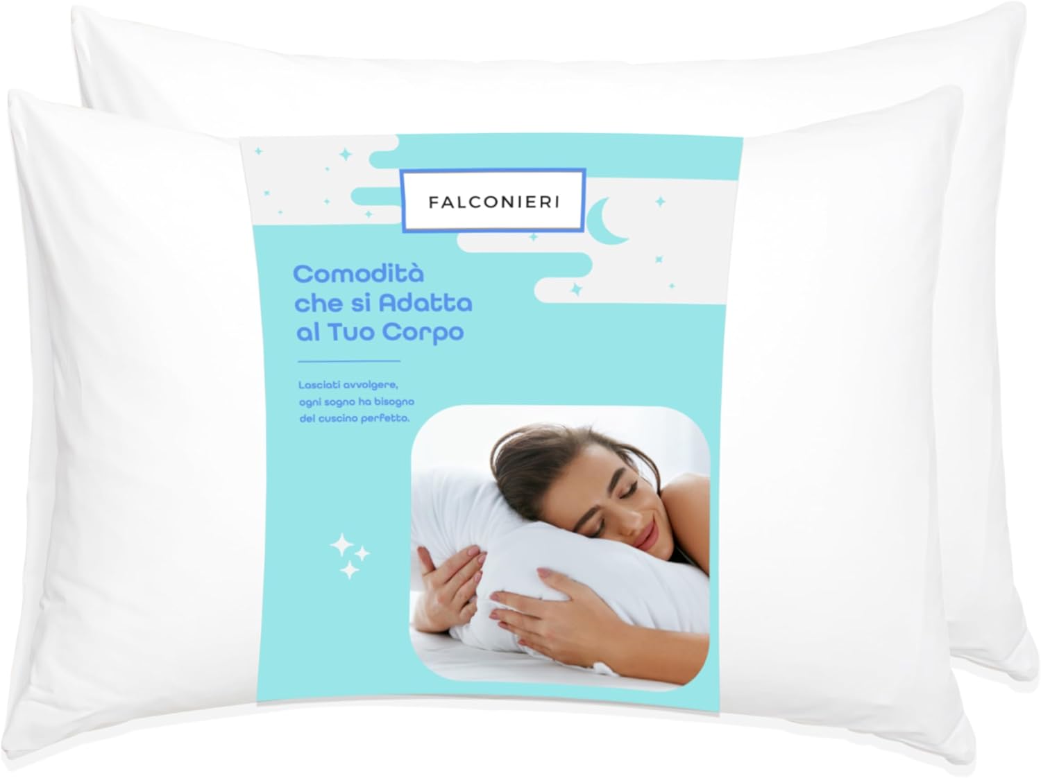 Juego de 2 almohadas