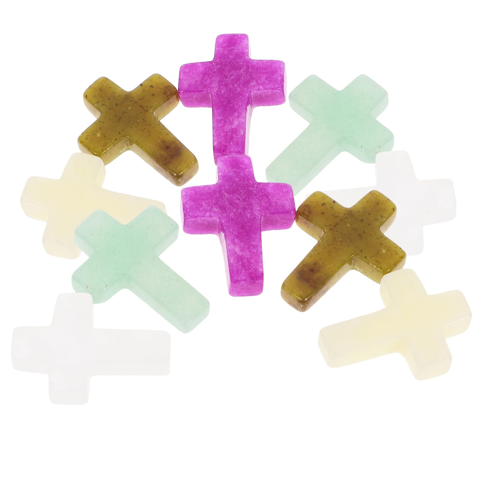 Tofficu Pendente A Croce Kit Incantesimi Collana Accessori Collane Ciondolo Crocifisso Hair Charms Keychain Ciondoli Per Gioielli Fai Da Te Ciondoli Fai Da Te Cristallo