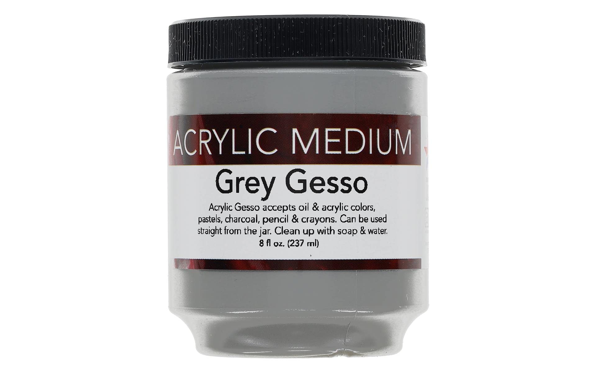 Art Advantage Acrylic Gesso 8oz Gray