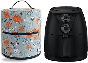 Nylon Air Fryers Cover Dust and Waterproof Washable for Kitchen Suits for Major Brand Air Fryers, Attractive Desing AR(Grey)