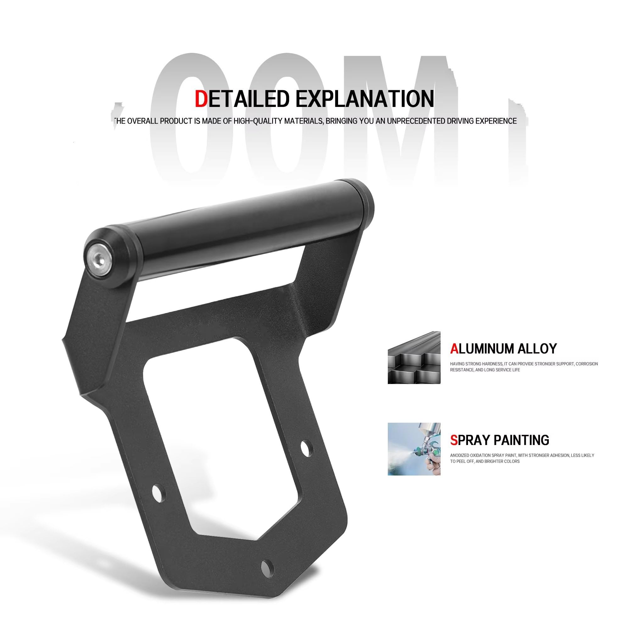Support de Plaque de Navigation GPS pour CFMOTO 700 MT 700MT 2025 Stabilisateur Tableau Bord Anti-Vibration pour Moto, Téléphone Portable, Support De Navigation GPS