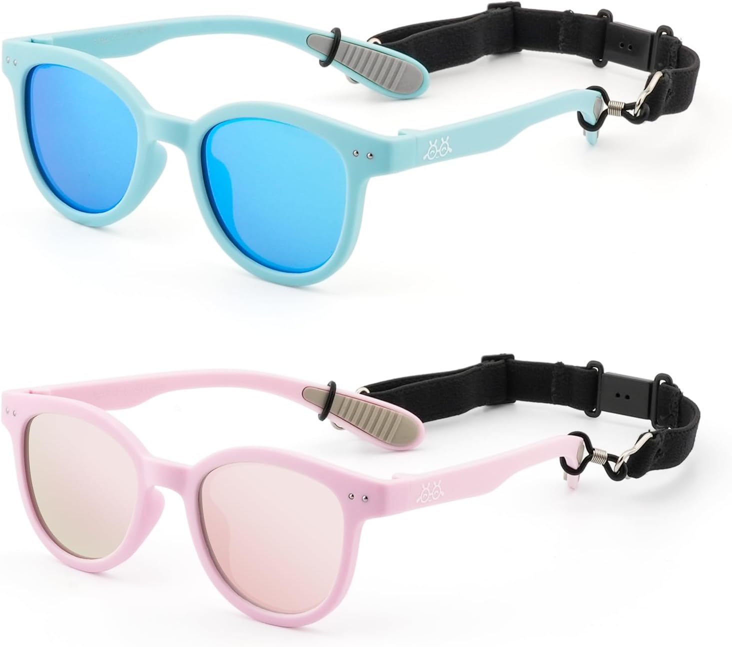 A22-kids Sunglasses-dazzling Sky Blue & Pink