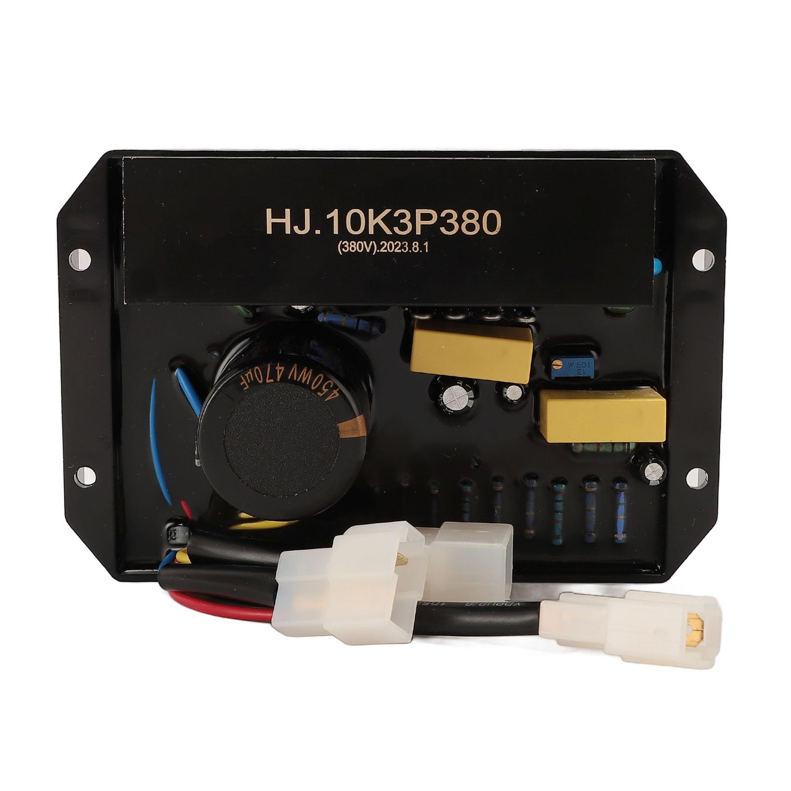 Generic HJ.10K3P.380V Generator Benzynowy AVR Automatyczny Stabilizator Regulatora Napięcia Zapewniający Niezawodne Zasilanie o Kompaktowej Konstrukcji 1 Jednostka