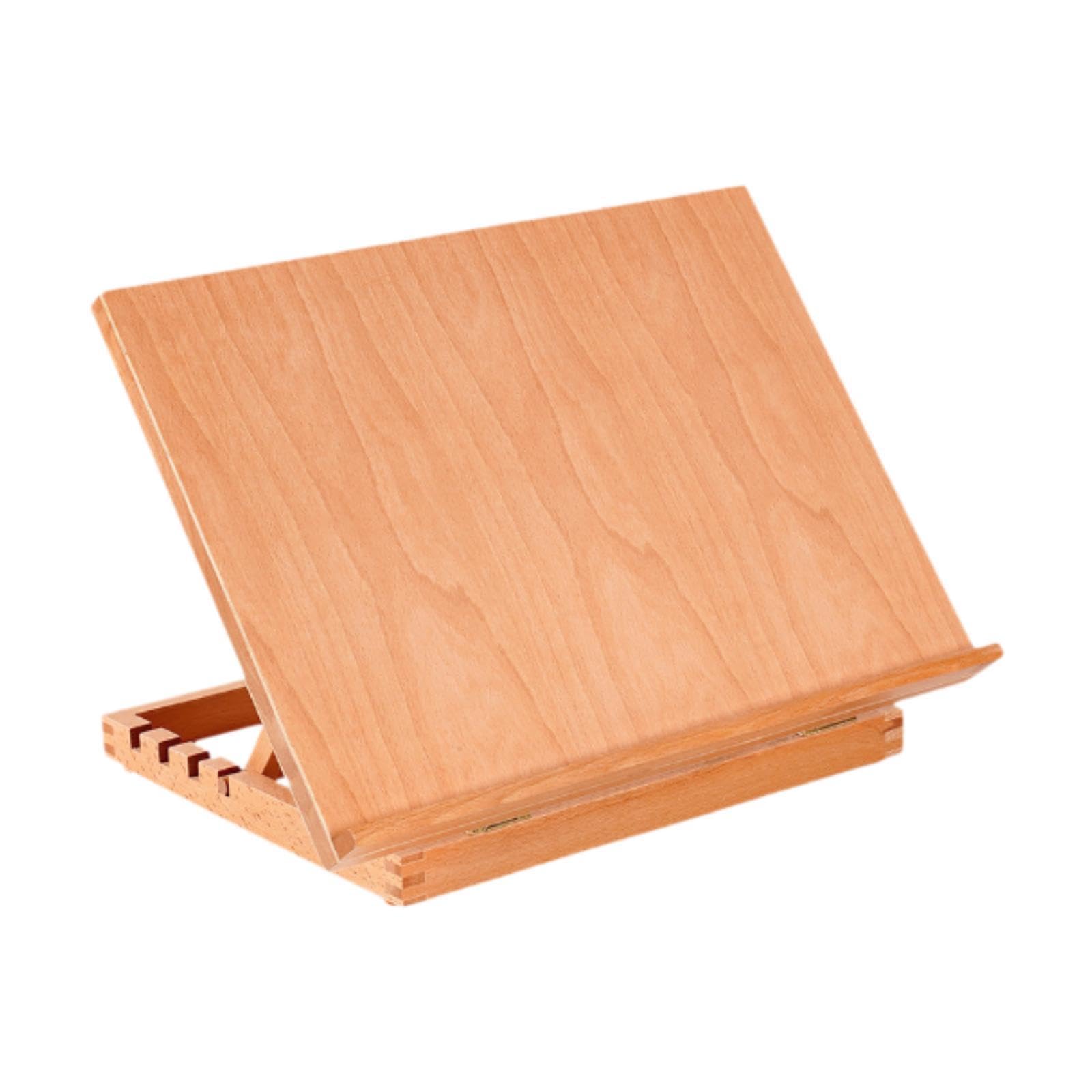 Caballete de Mesa Ajustable para Pintores, Caballete de Pintura, para Bocetos, Pintura Portátil, Dibujo a Partir de Libros de Cocina.