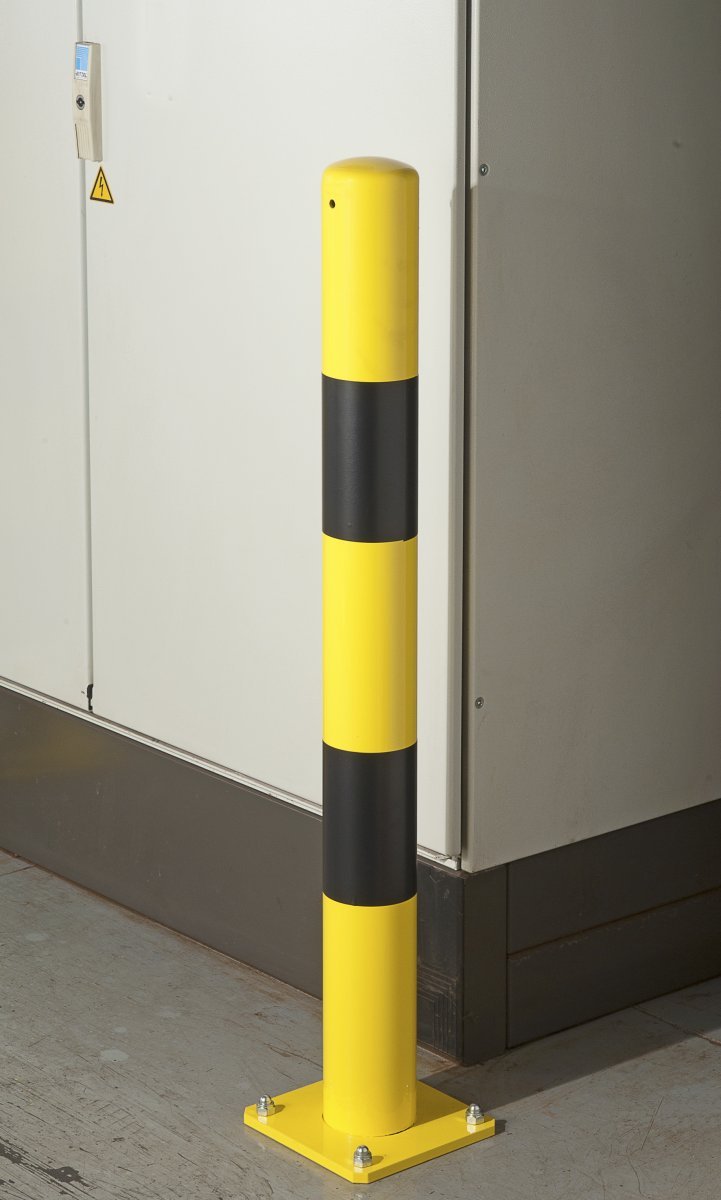 Mottez Poteau de Protection de Mur Hauteur 90cm B351SD89H90