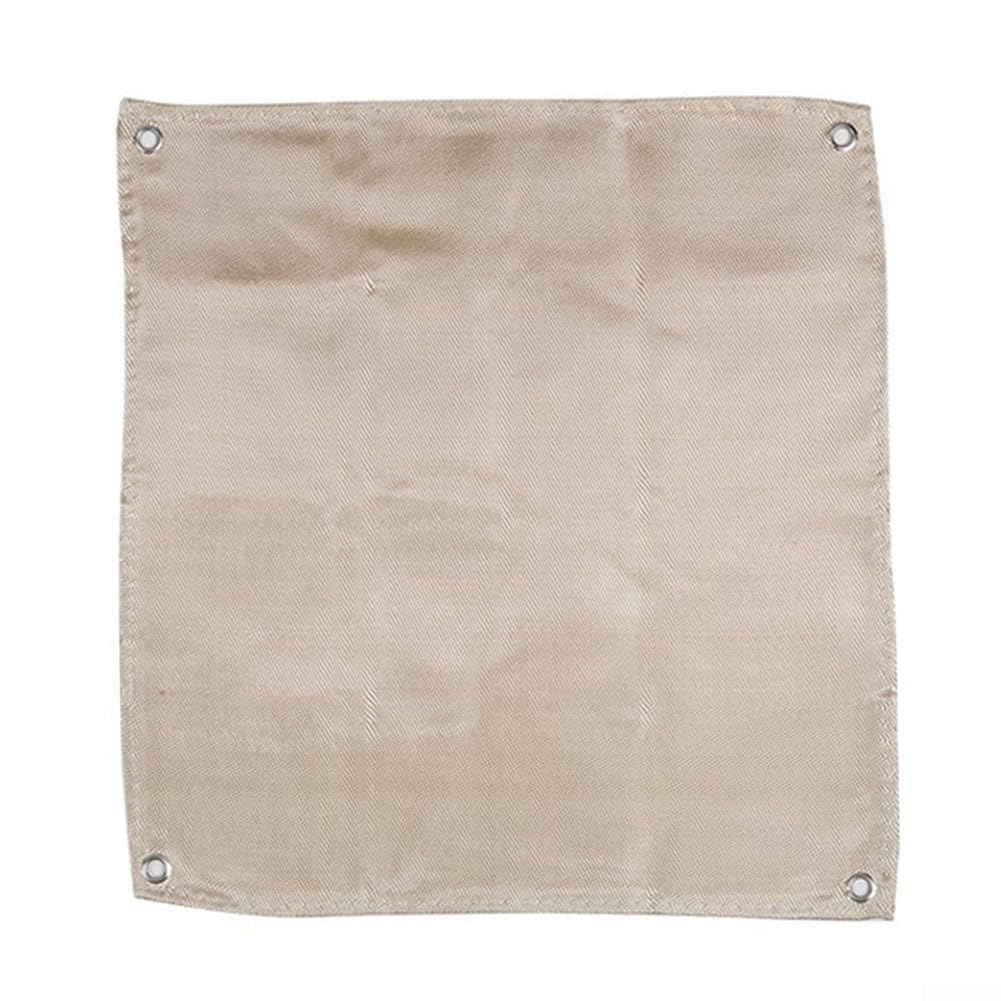 Alfombrilla ignífuga para barbacoa, protector resistente al calor para superficies de madera, hormigón y hierba