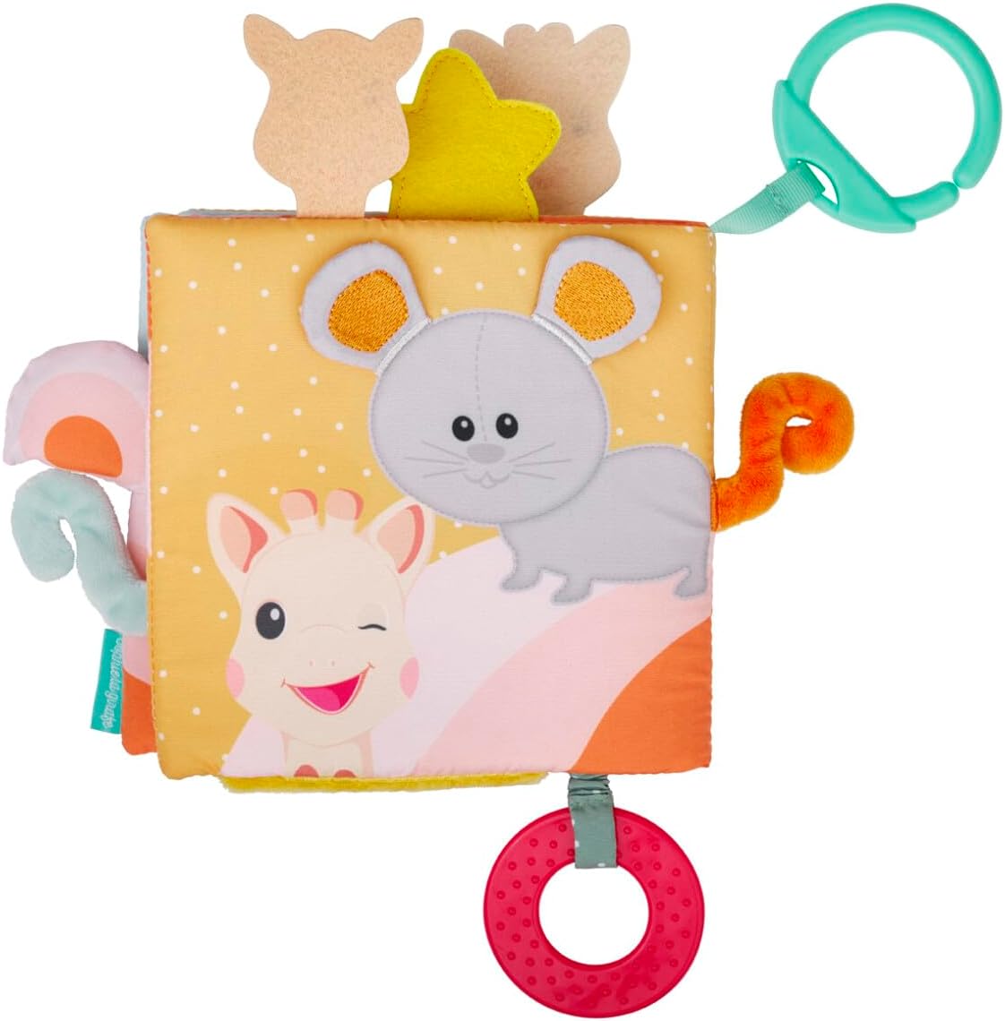 Sophie la girafe Discovery Book | 8 Pages of Activities | Awaken Baby's Curosity & Senses