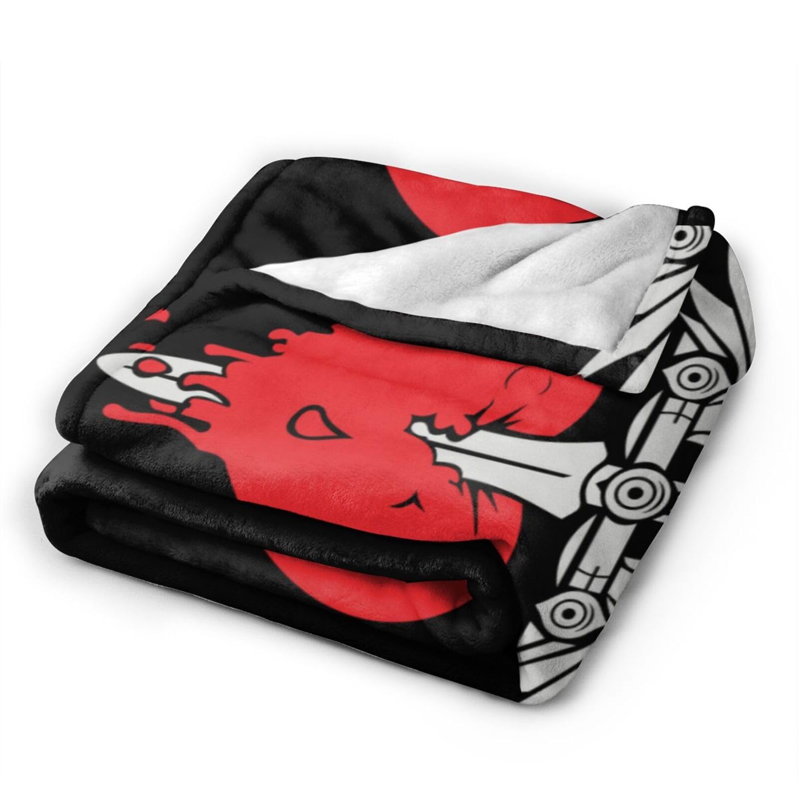 Bon Music and Jovi Flanell-Überwurfdecke für Couch, Bett, superweich, Klimaanlage, gemütlich, warm, 203,2 x 152,4 cm