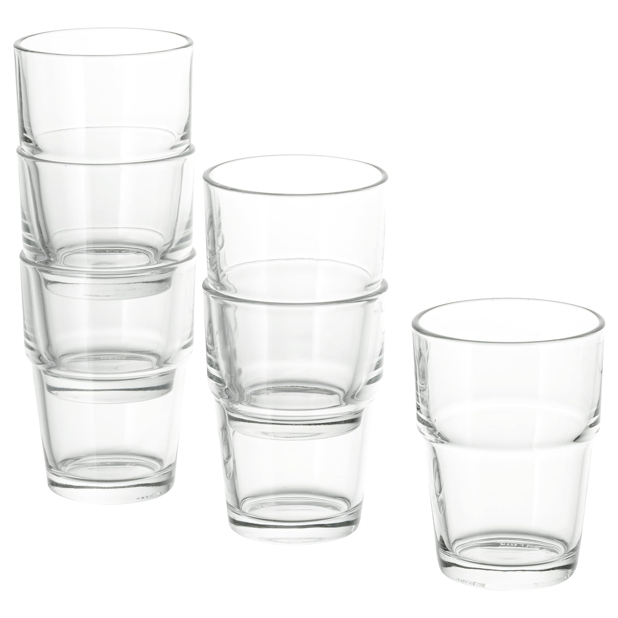 Verre transparent 17 cl ProTuning REKO avec clarté maximale et design épuré