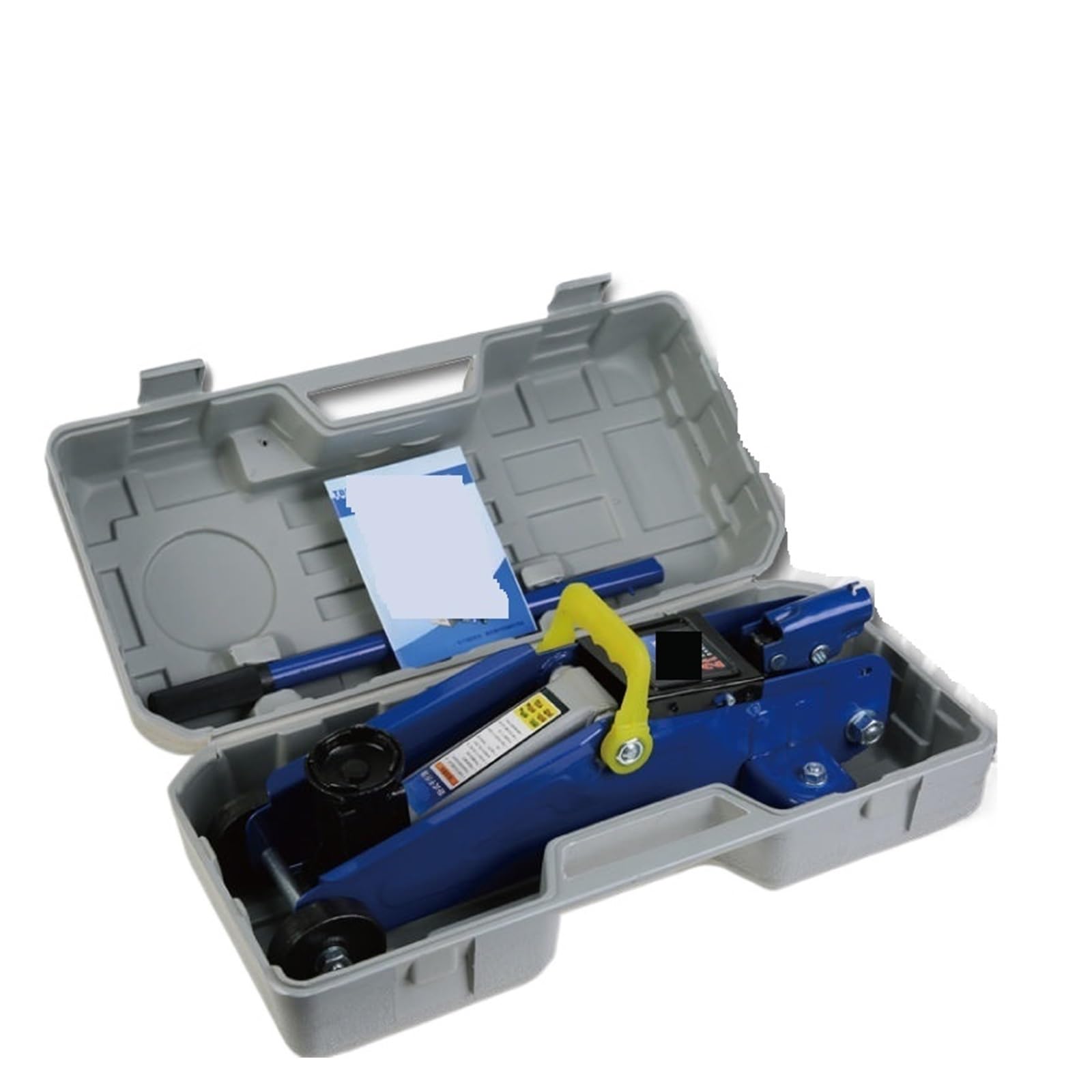 QUSYZD Hydraulic Ram Horizontal Hydraulic Jack SUV Tire Changing Tool Car Oil Pressure 1.5 Tons,1.5TPlasticBoxWrench
