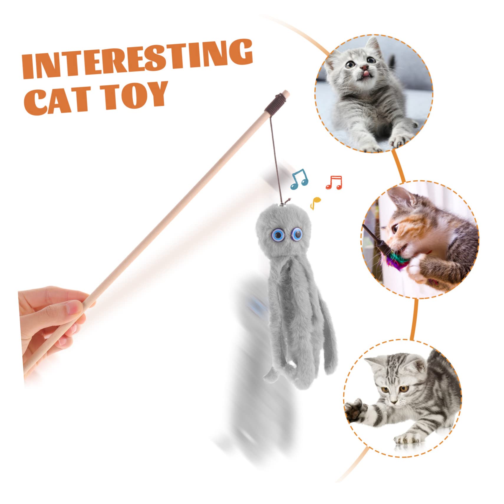 ABOOFAN 8stücke Interaktives Katzenspielzeug Fördert Spiel Und Interaktion Für Katzen Lustiges Und Spannendes Katzenspielzeug Für Drinnen