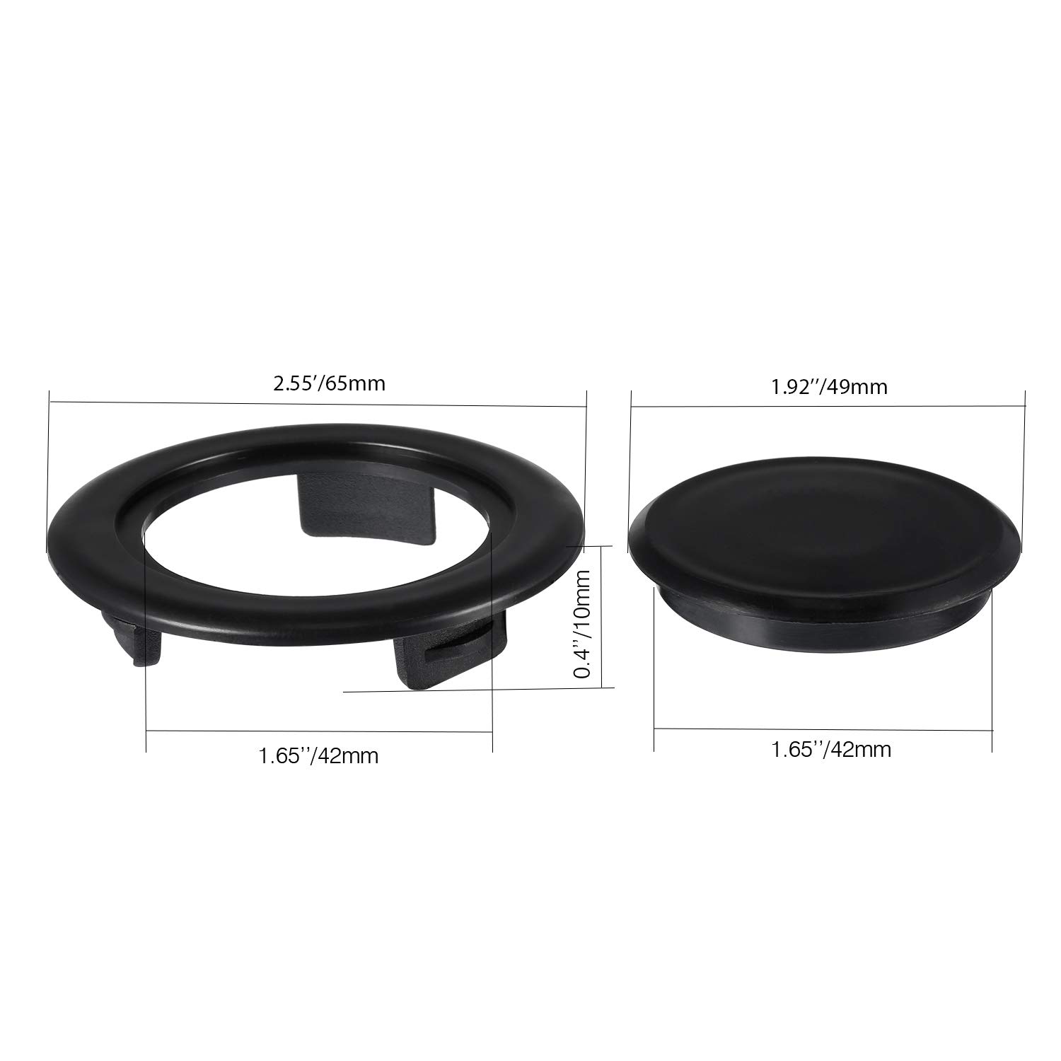 Buy 2 Inch Patio Table Umbrella Hole Ring and Cap Set, Standard Size