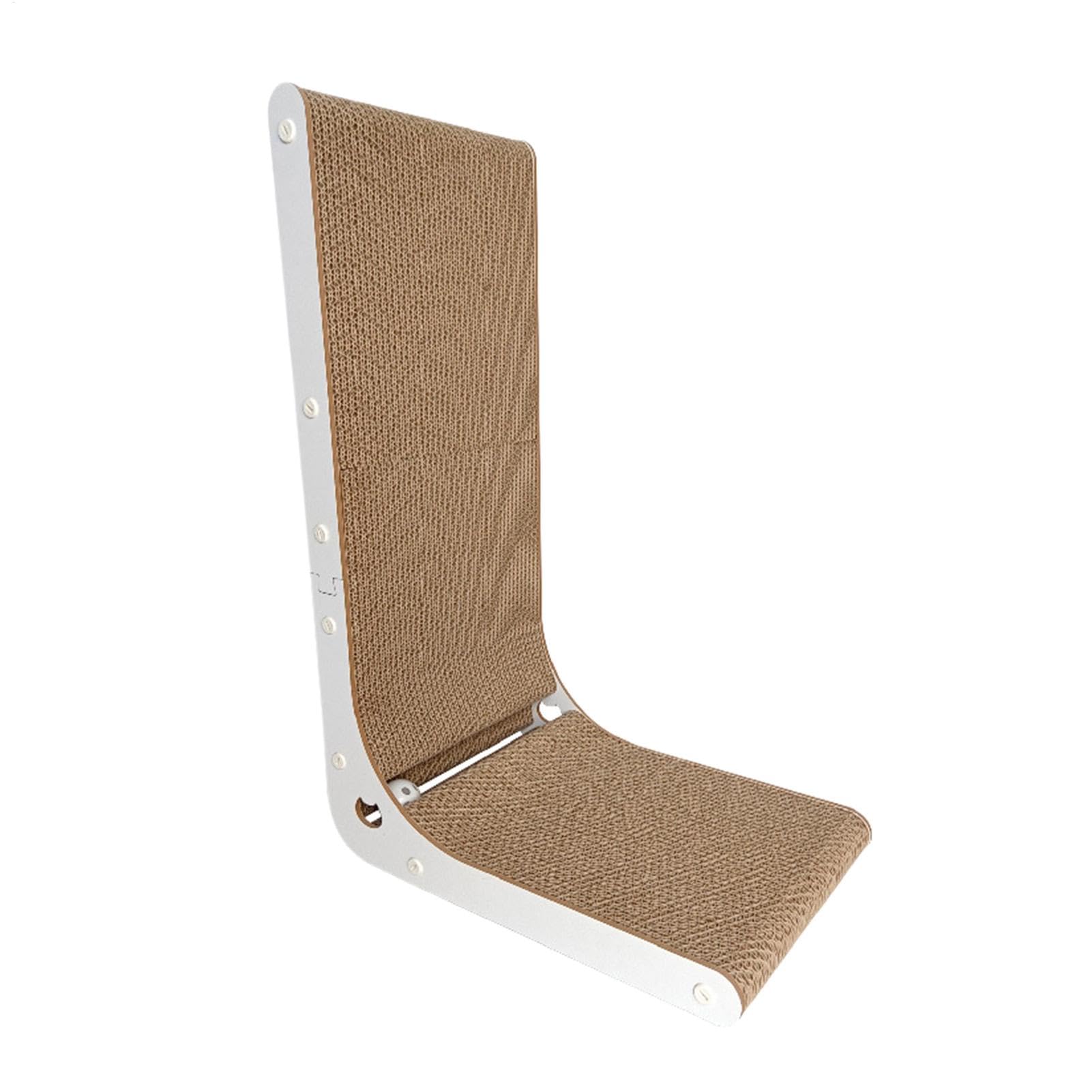 Carton grattoir pour chat pour stopper les griffures sur les tapis de la maison