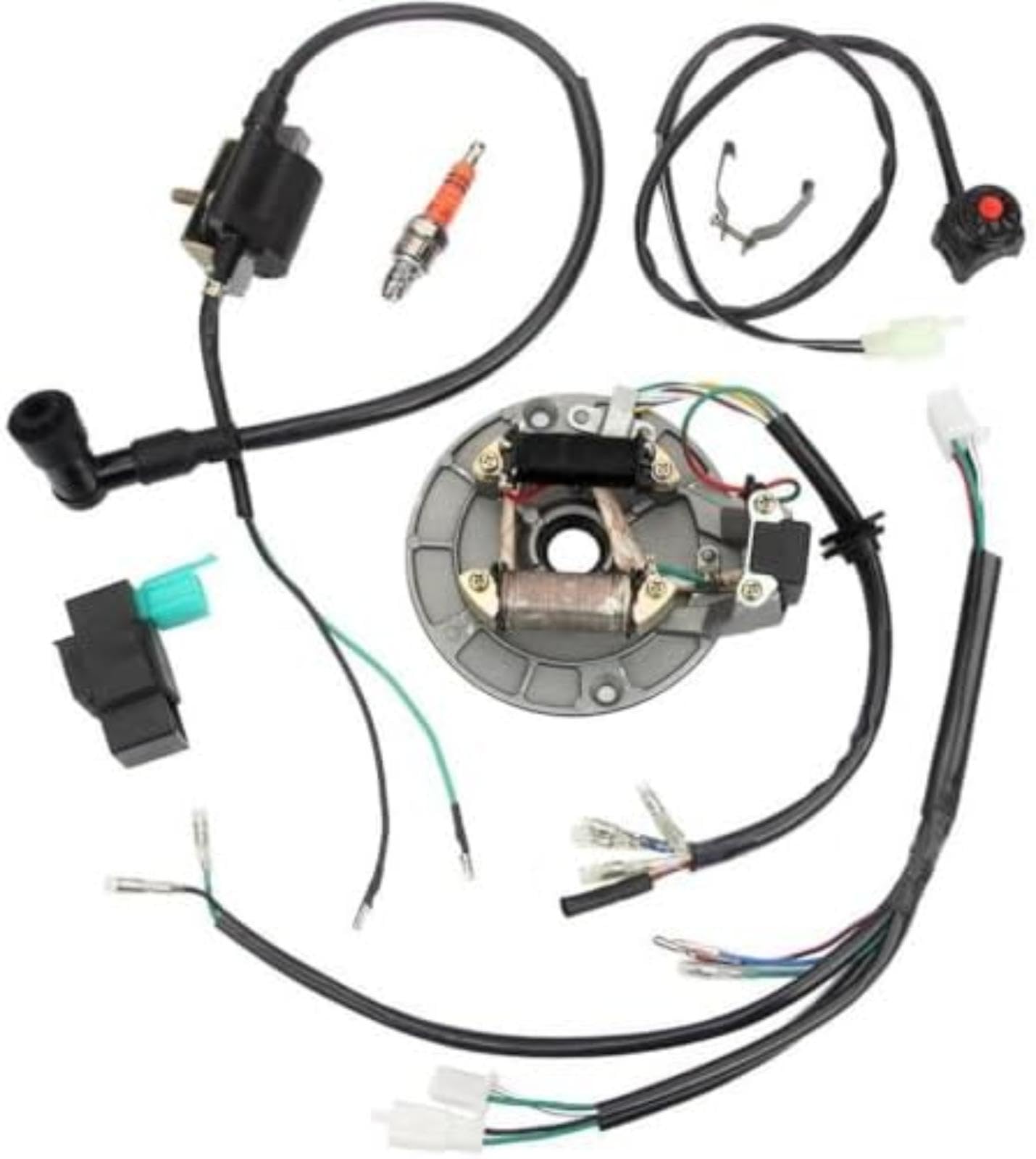 Zestaw 6 sztuk cewek zapłonowych 30520R70A01, 30520R70S01, 30520RN0A01, Uf-624, do modeli MDX, ZDX 3,7 l, RDX oraz dla Ridgeline 3,5 l Cewka zapłonowa samochodu Cewka zapłonowa samochodu