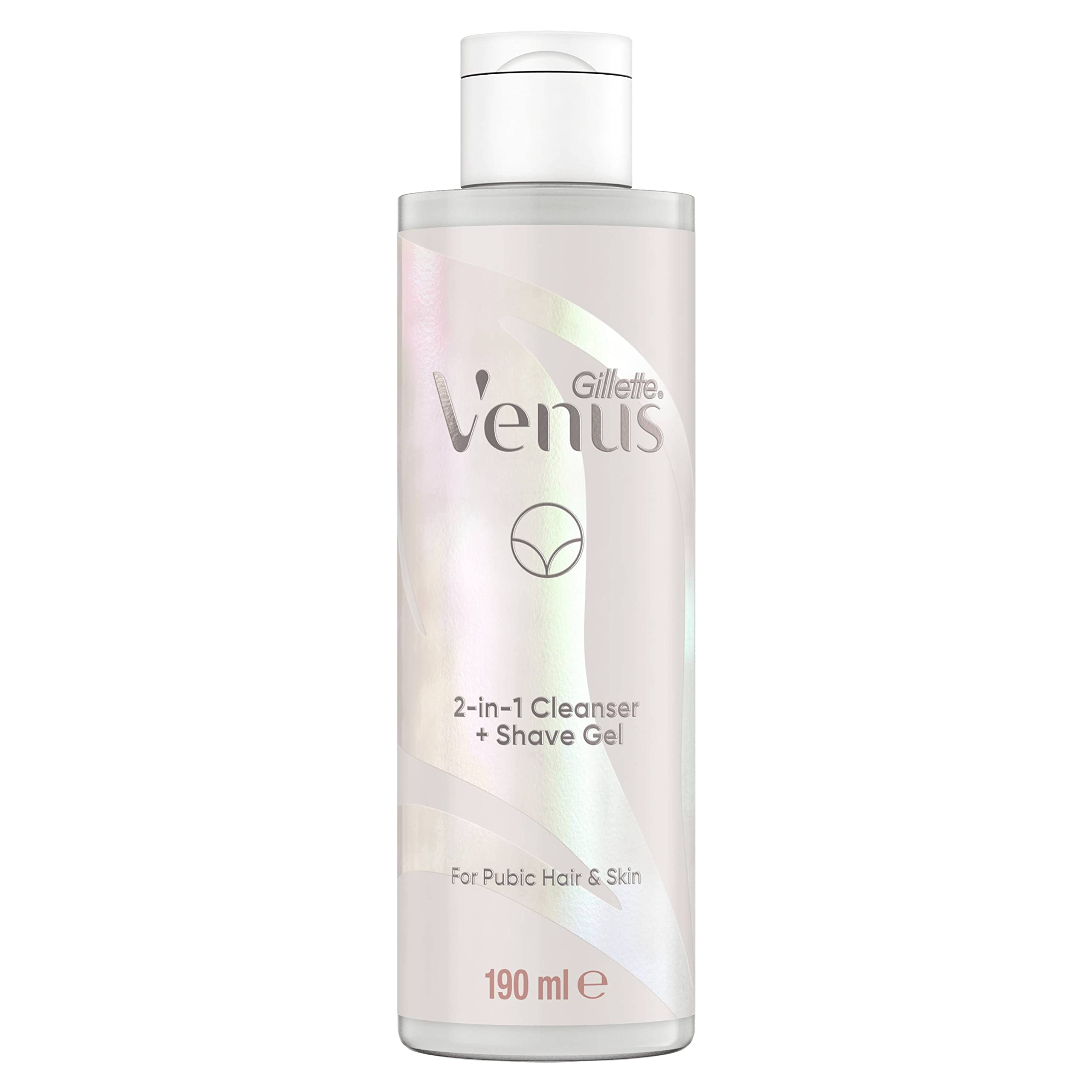 for Pubic Hair and Skin 2-in-1 Cleanser + Shaving Gel 190ml