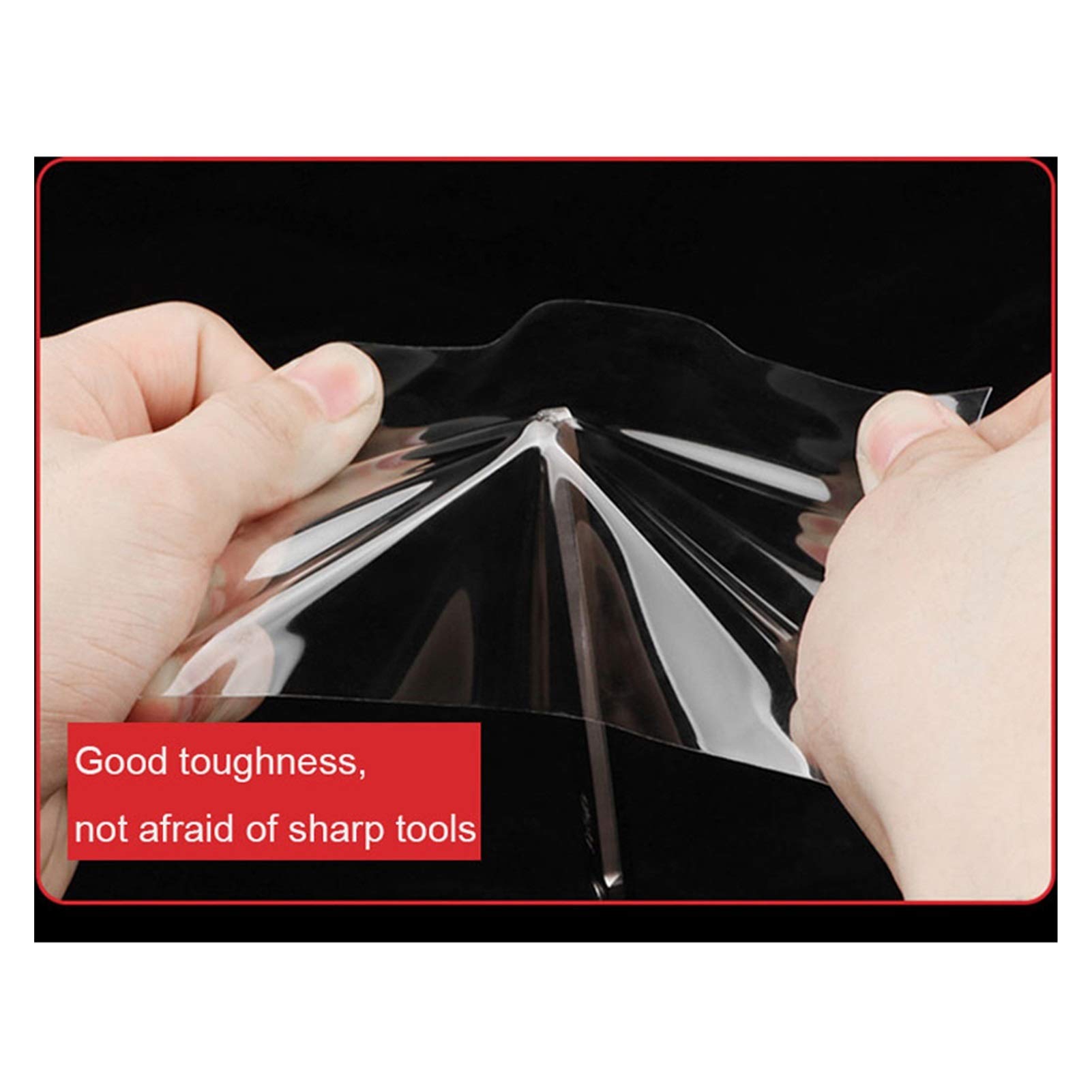 Autofolie,Car Wrapping Folie Freier Transparenter Schützender Film-Auto-Tür-Edge-Auto-Körper-Kratzer-Schutz-Auto Farbe Anti-Kratzer-Schutz-Aufkleber Nano-Tape (Color : 20cm x 10m)