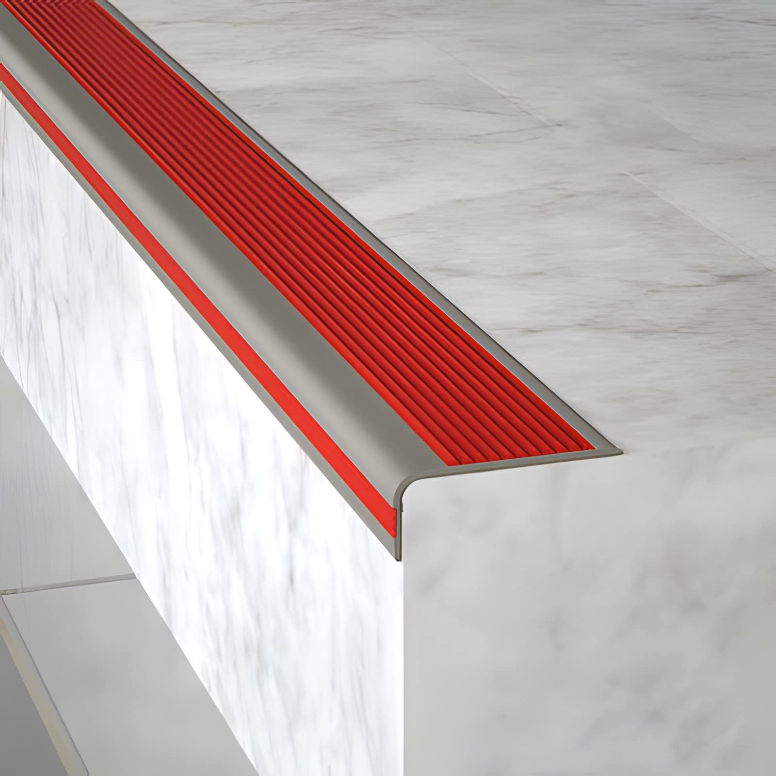 Strisce di sicurezza adesive antiscivolo in gomma PVC per scale, antiscivolo, per interni ed esterni, migliorano la sicurezza e prevengono le cadute