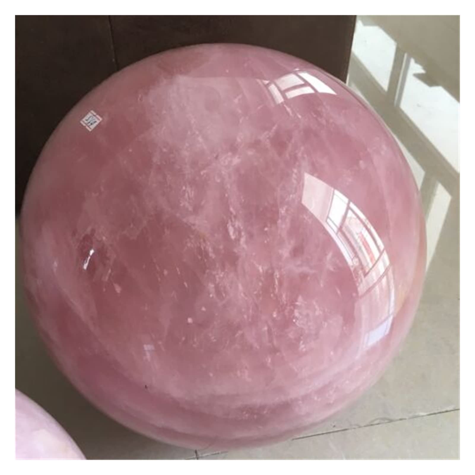 Cristallo Naturale Grezzo Sfera di Quarzo Rosa Naturale 1800-2000G