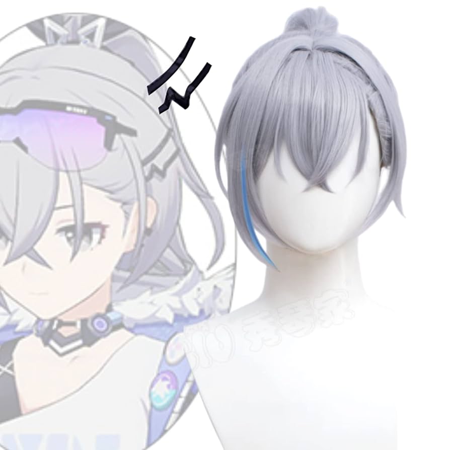 セット済みウィッグ　スタレ　崩壊スターレイル　銀狼　ぎんろう　コスプレ 崩壊：スターレイル 銀狼 ぎんろう コスプレ衣装 コスプレ