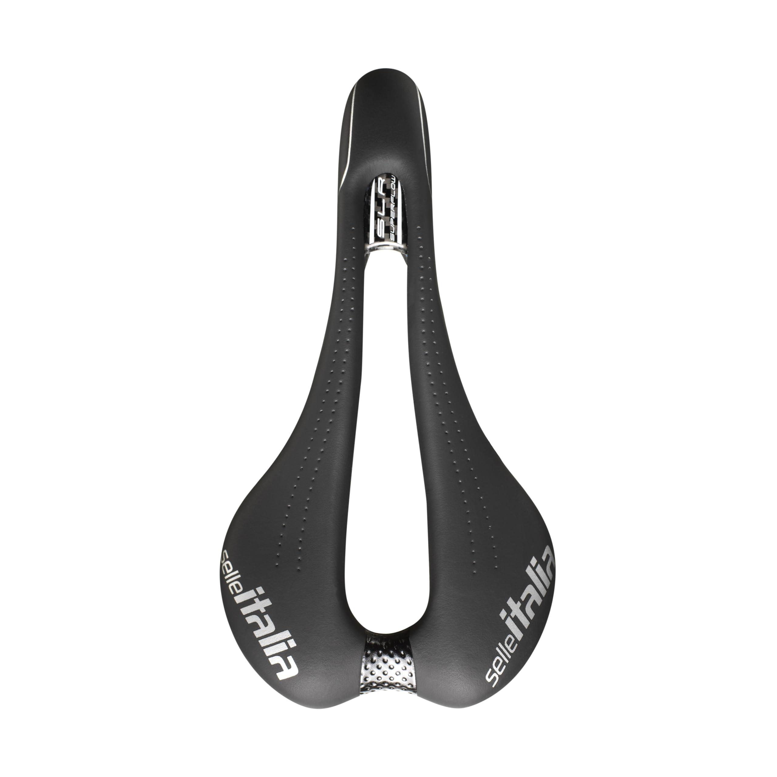Selle Italia SLR TI 316 Superflow - Selle Vélo Route & Course, Trou Superflow, Cadre TI 316 Léger & Résistant