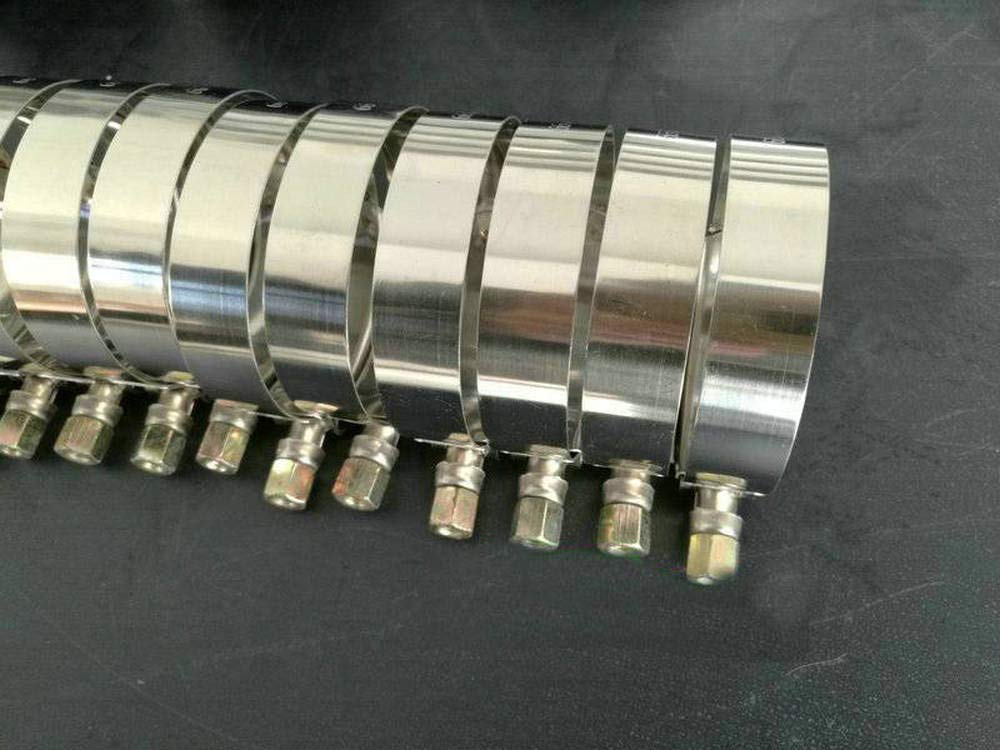 3 76mm Alluminio universale Intercooler Tubazioni Tubi Kit Blu Tubo in silicone