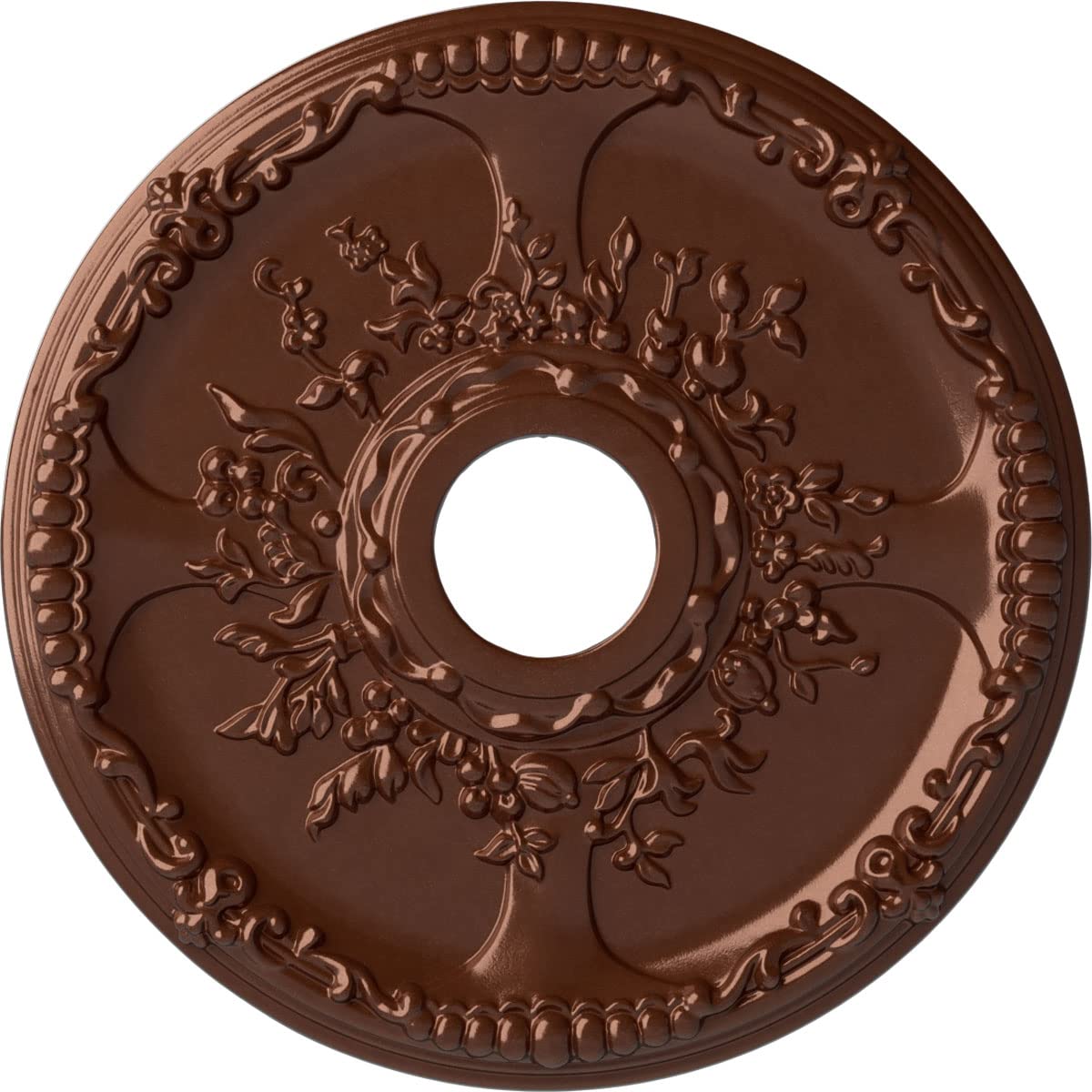 18"OD x 3 1/2"ID x 1 3/8"P Antioch Ceiling Medallion (Fits Canopies up to 3 1/2") — Amazon image 30