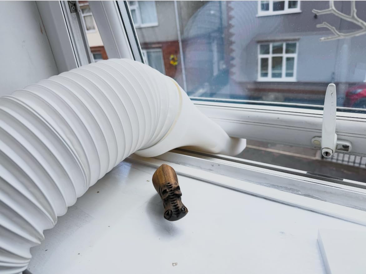 Portable AC Exhaust Hose Window Vent Adaptor 150mm