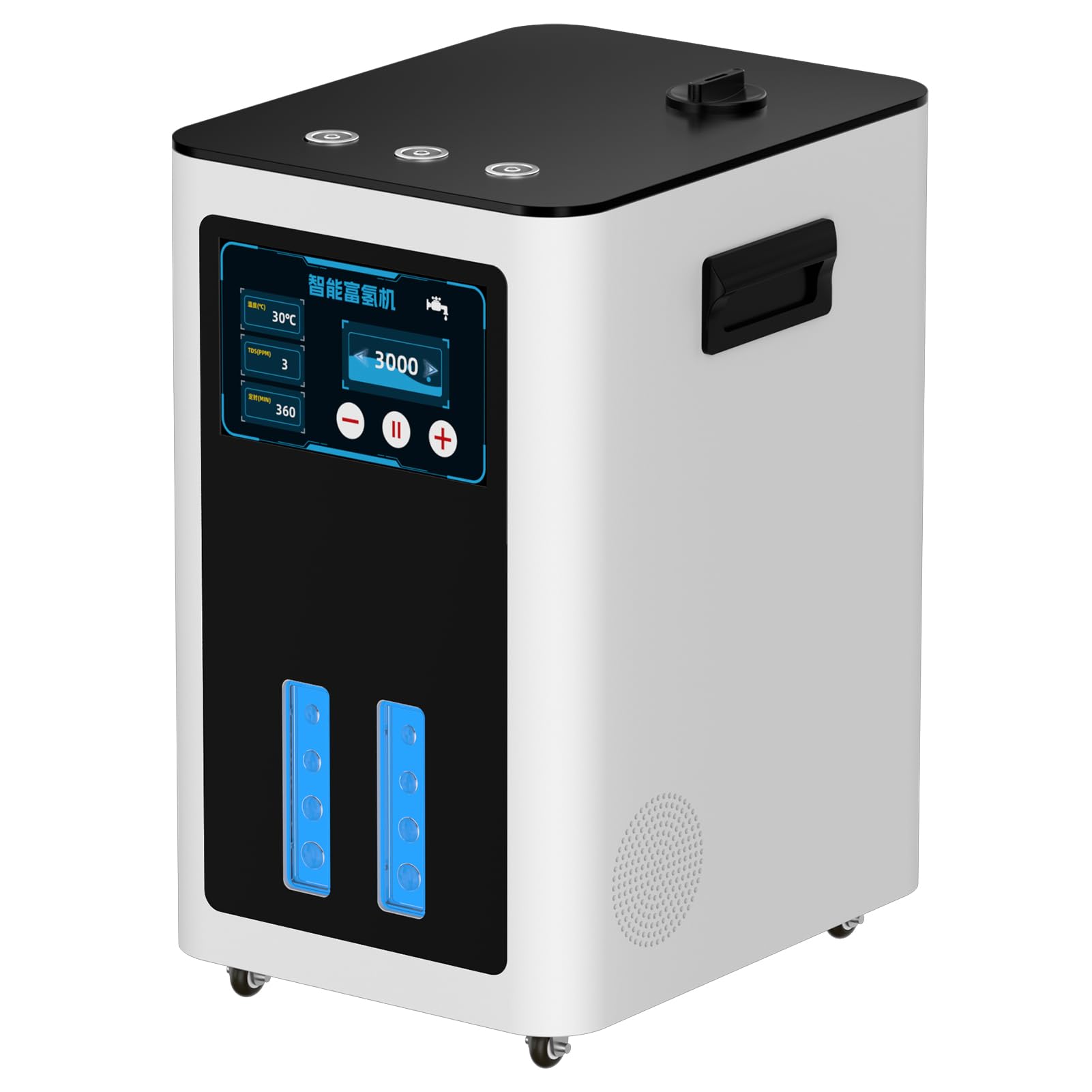 4200 ml/min Browns Gas Hydrogen Inhalator Machine, 3-wyjściowy, 99,99 procent wysokiej czystości, Generator wodoru High Flow H2 Inhalator Therapy Device, Szerokie napięcie