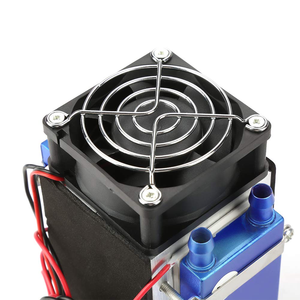 KIMISS Mini Condizionatore d'Aria DC 12V 6 Chip Semiconduttore Macchina di Refrigerazione Dispositivo di Raffreddamento Radiatore Fai da Te Dispositivo di Raffreddamento Ad Aria di Termoelettrico