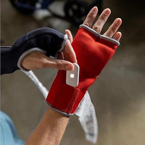 Miniatura 4 de FightCamp Rastreador de actividad física y saco de boxeo independiente para adultos, sensores de movimiento, guantes de boxeo, envolturas de soporte