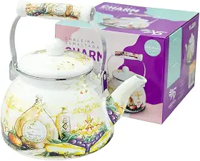 Chaleira Esmaltada Italy A5 Charm 2,5 Litros s/Apito