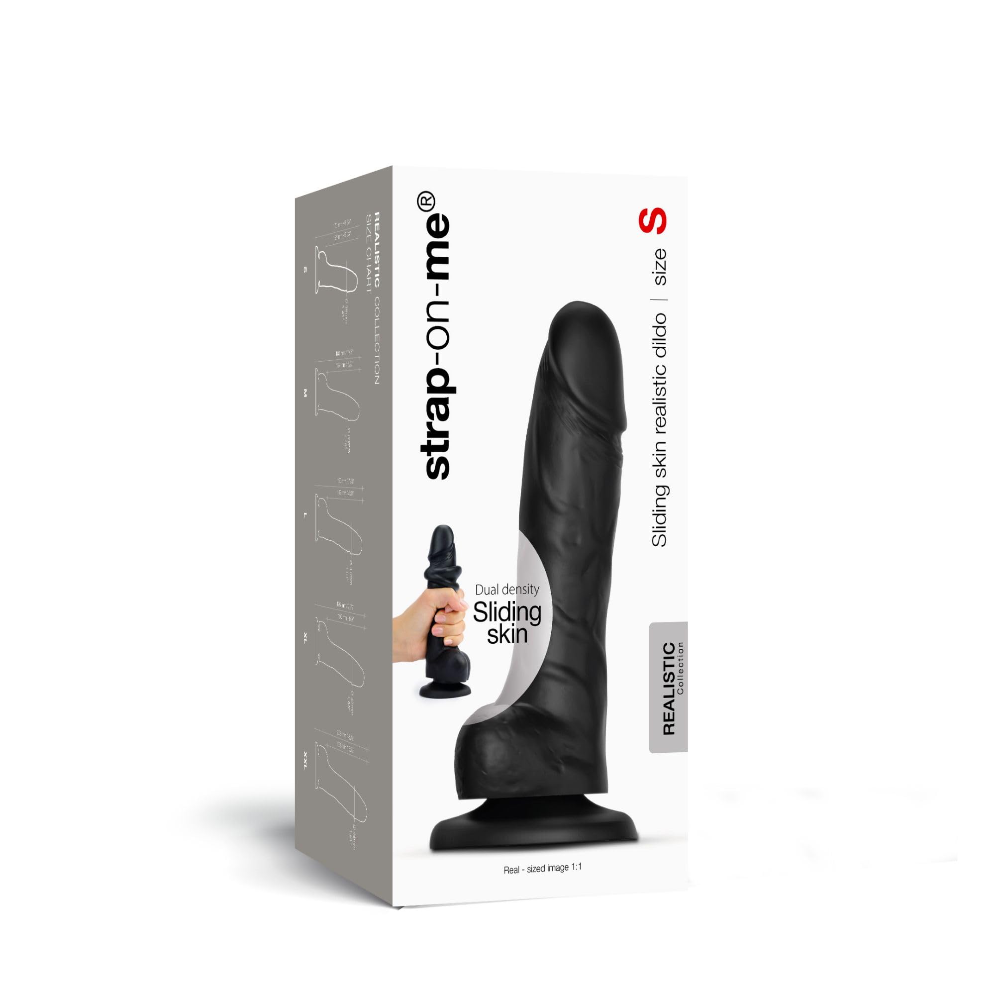 analdildo für männer Strap-on-Me Sliding Skin Dildo Realistisch – Weicher Silikon-Dildo mit  doppelter Dichte und gleitender Oberfläche, starke Saugnapf-Basis,  kompatibel mit Harness, weiche Eichel und Hoden. : Amazon.de: Drogerie &  Körperpflege
