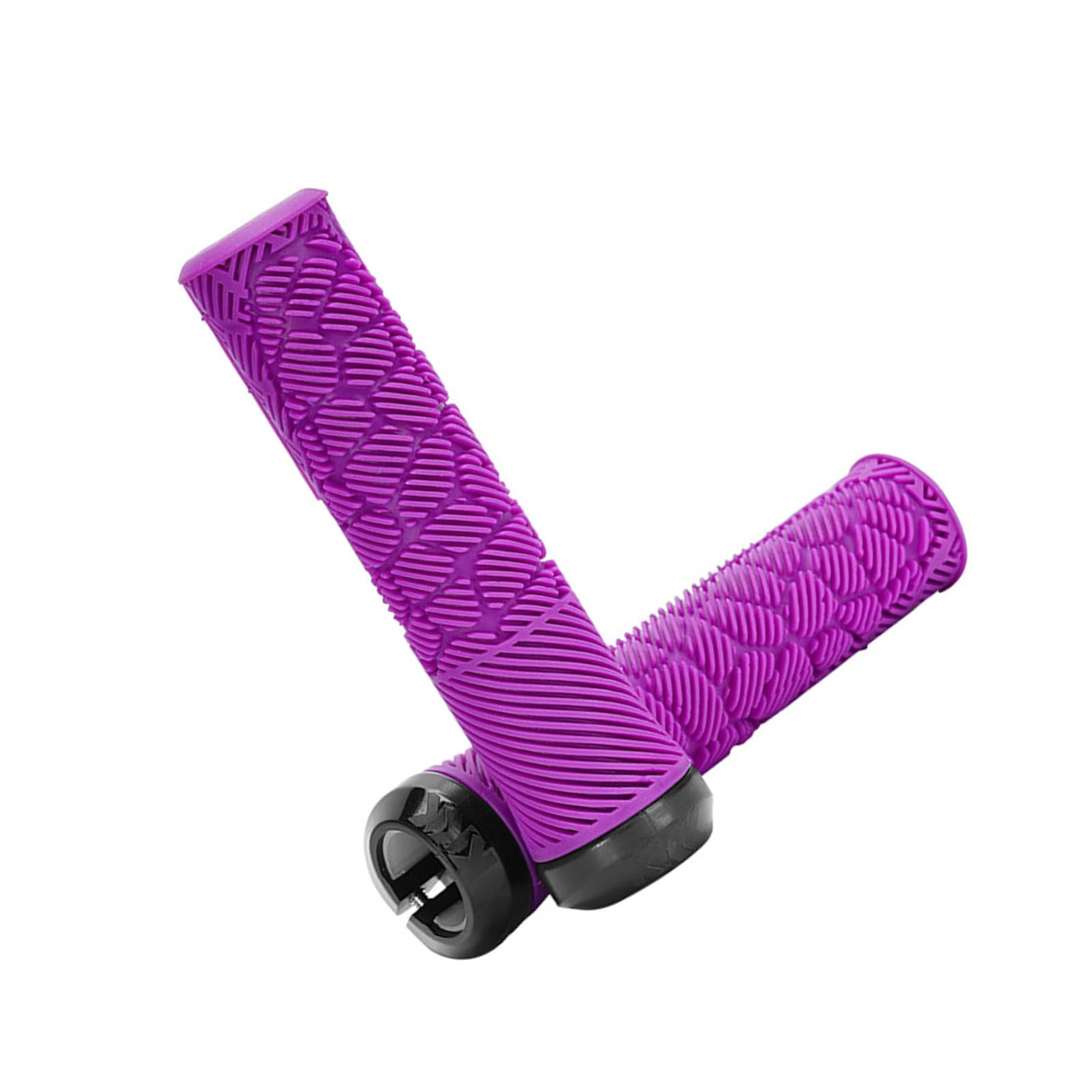 BWANGIAO 1Pair Rubber Bicycles Handlebar Grips Soft Shock Absorption Handle Rod Cover Waterproof Mountain Bike Grips Enduring