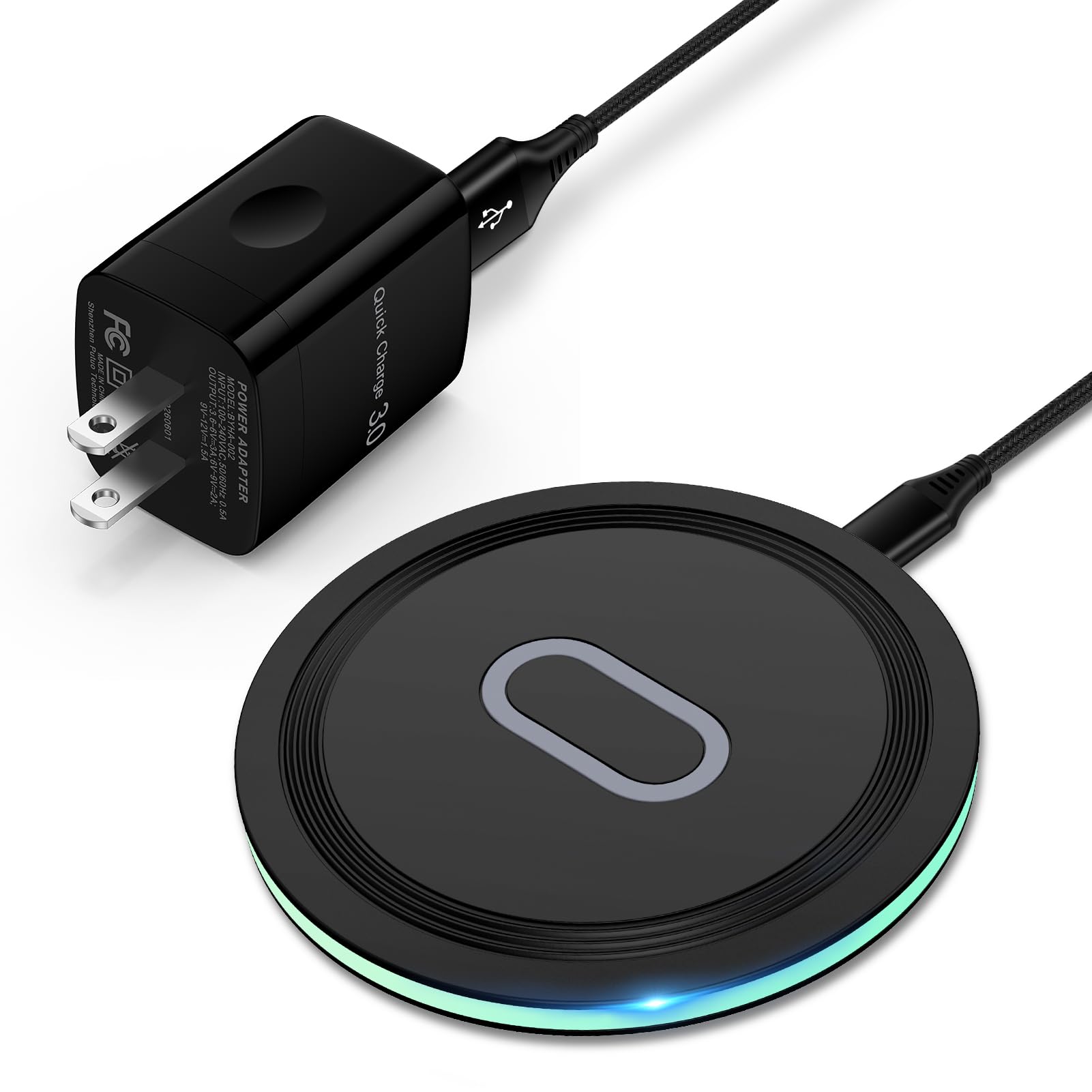 Wireless Charger Samsung Fast Charging Pad for Samsung Galaxy S26/S25 Ultra