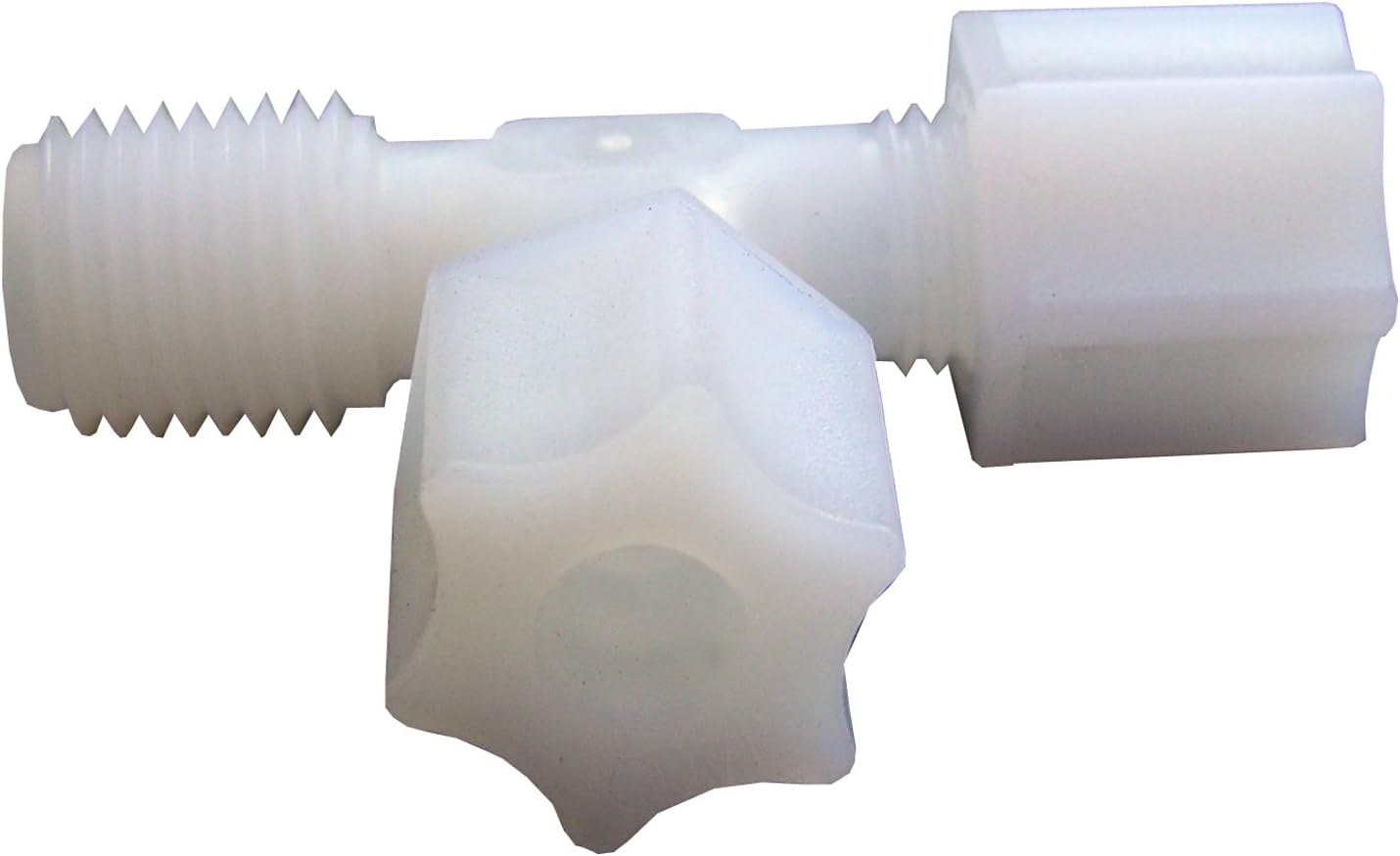 LASCO 195163 Tee Compression Fitting with 1/4Inch Male Pipe Thread and 1/4Inch OD