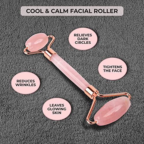 Image of (ROSE) Roller. For facial massager, under eye Dark circles, beauty treatment, puffy eyes, Eye roller and Blood flow.