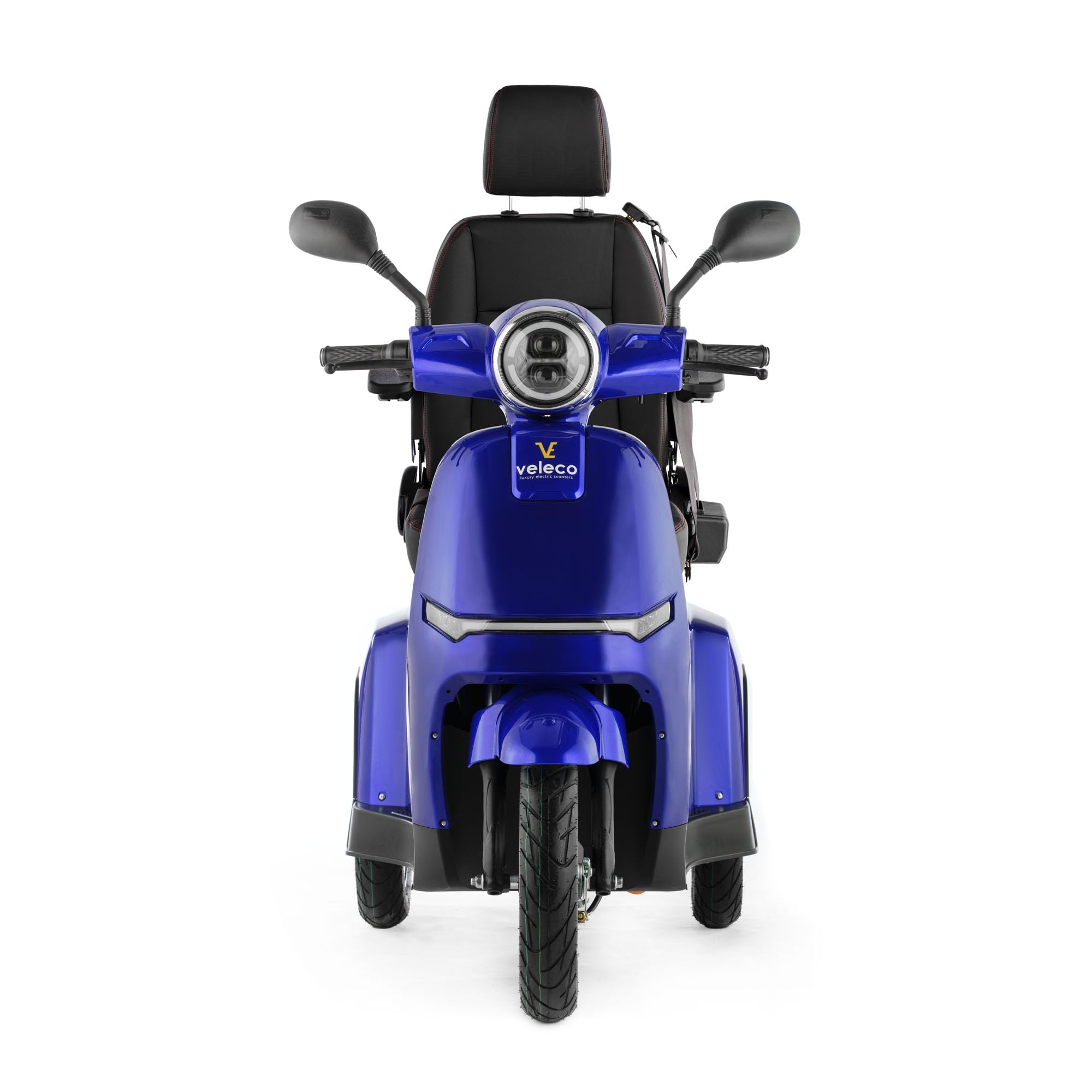 VELECO TURRIS 3 Kołowy Skuter Elektryczny z Siedzeniem Kapitańskim 48V (BLUE)