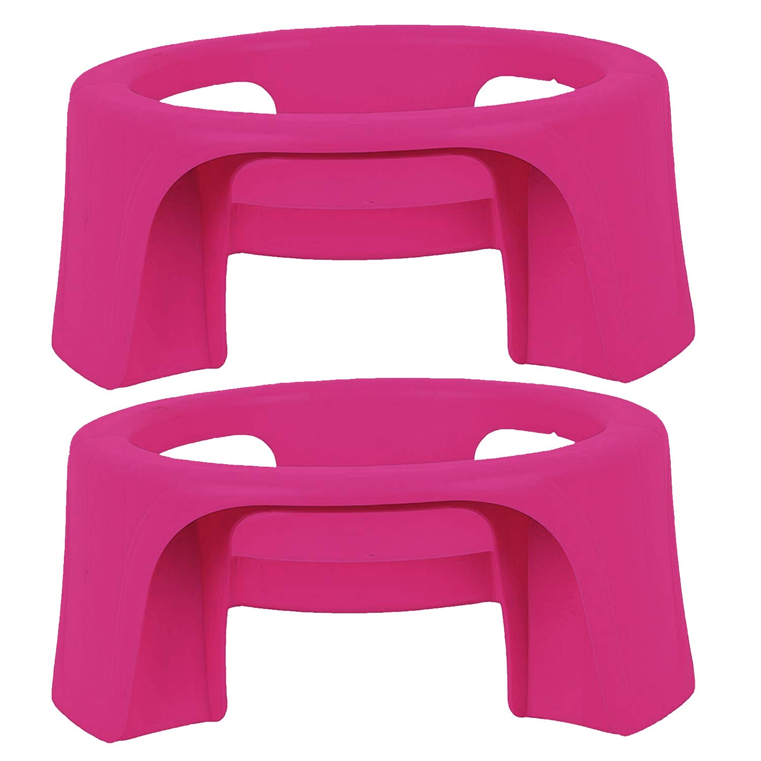 Kuber Industries Plastic 2 Pieces Multipurpose Plant Pot Water Pot Gas Cylinder Stand (Pink) - CTKTC21003-CTKTC21554 (B07XMLY91M) Amazon Price History, Amazon Price Tracker