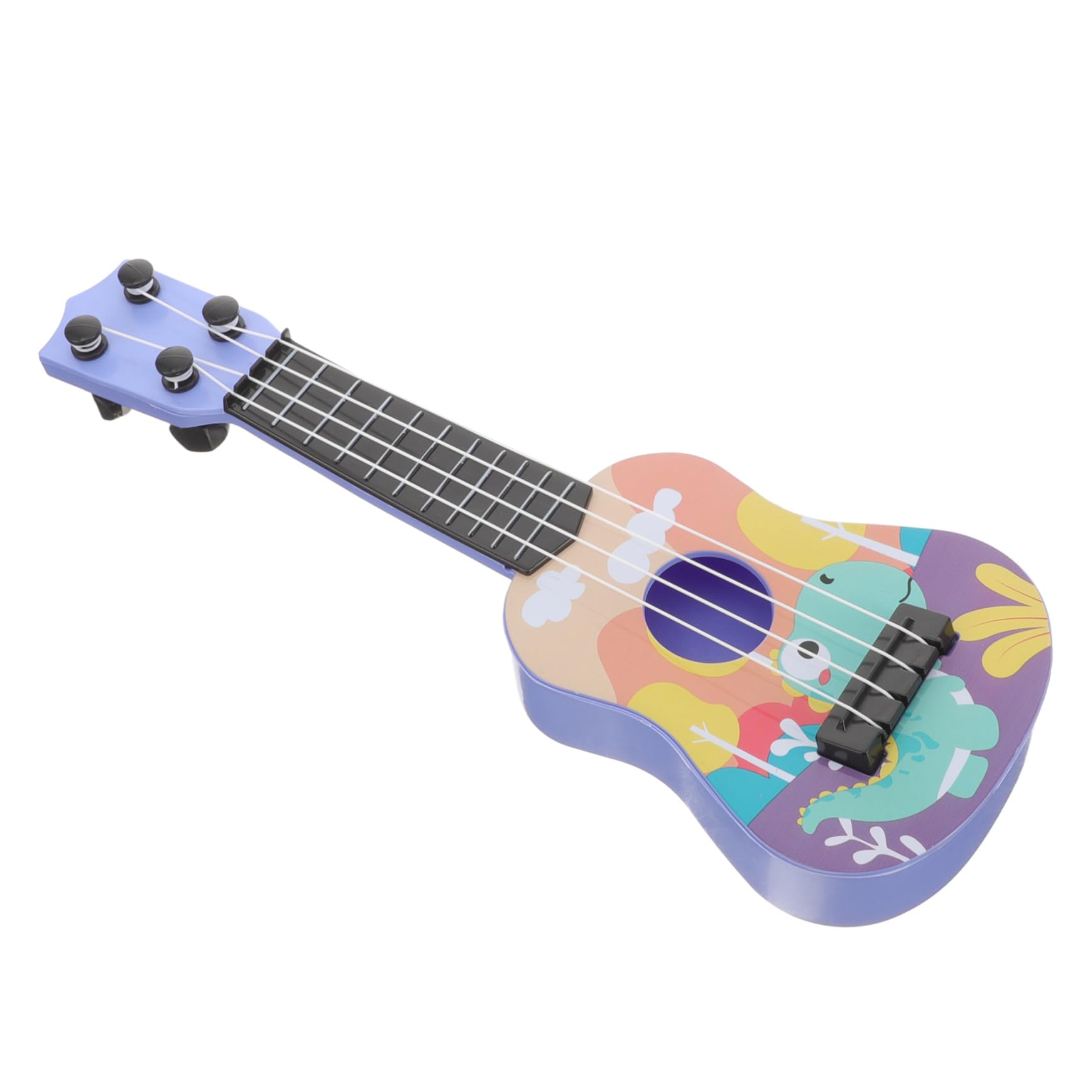 TOYANDONA Niño Ukelele Instrumentos Musicales Ukelele De Guitarra para Niños Pequeños Guitarra Musical Instrumento Musical Juguete Poder Jugar Niño Pequeño Instrumento De Cuerda El Plastico